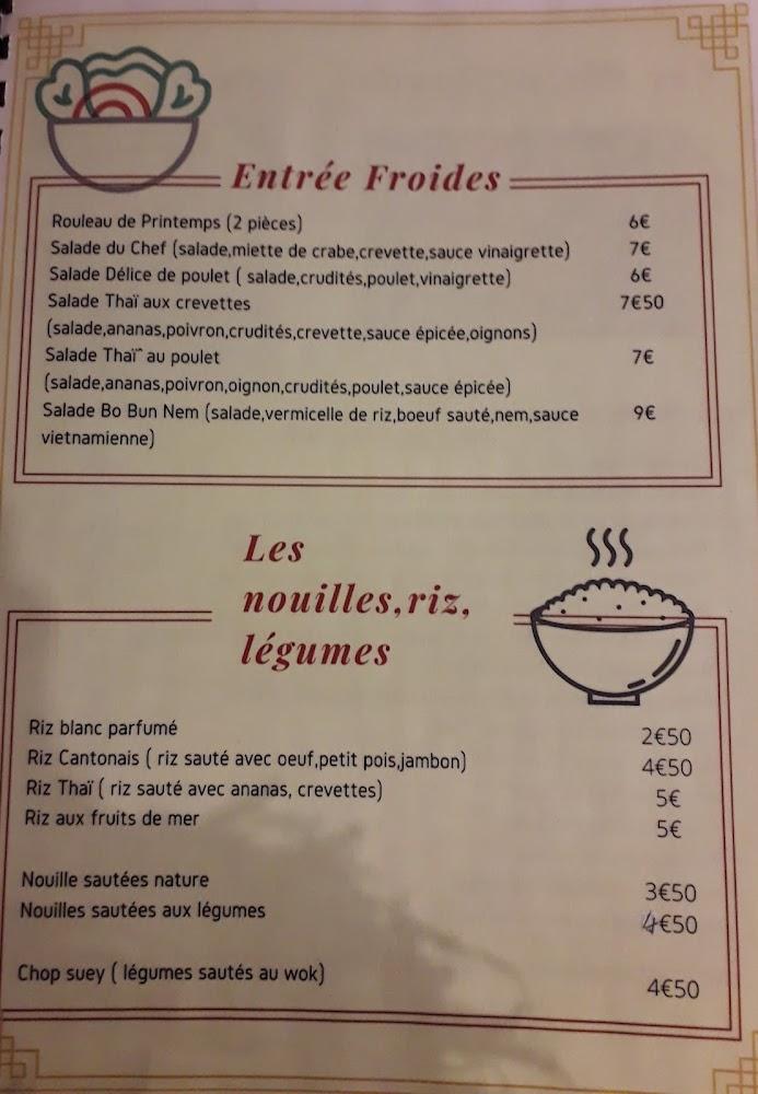 Délices d'Asie - Menu Image 3