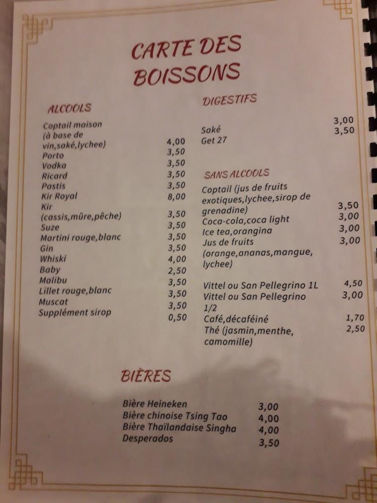 Délices d'Asie - Menu Image 4